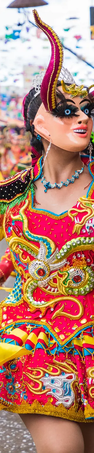 In Oruro Karneval feiern
